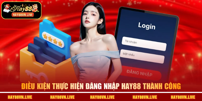 Điều kiện thực hiện đăng nhập HAY88 thành công
